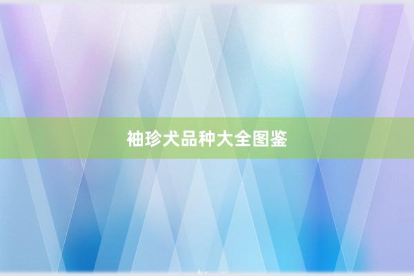 袖珍犬品种大全图鉴